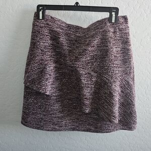 Loft Tweed Ruffle Pencil Skirt, Size M